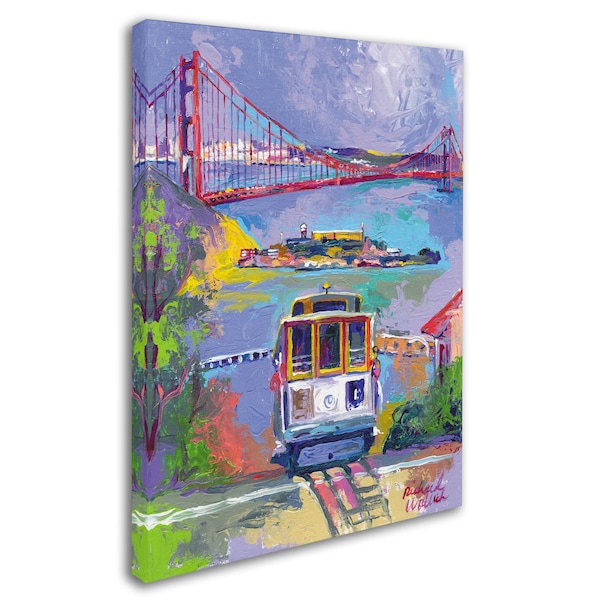 Richard Wallich 'San Francisco 2' Canvas Art,14x19